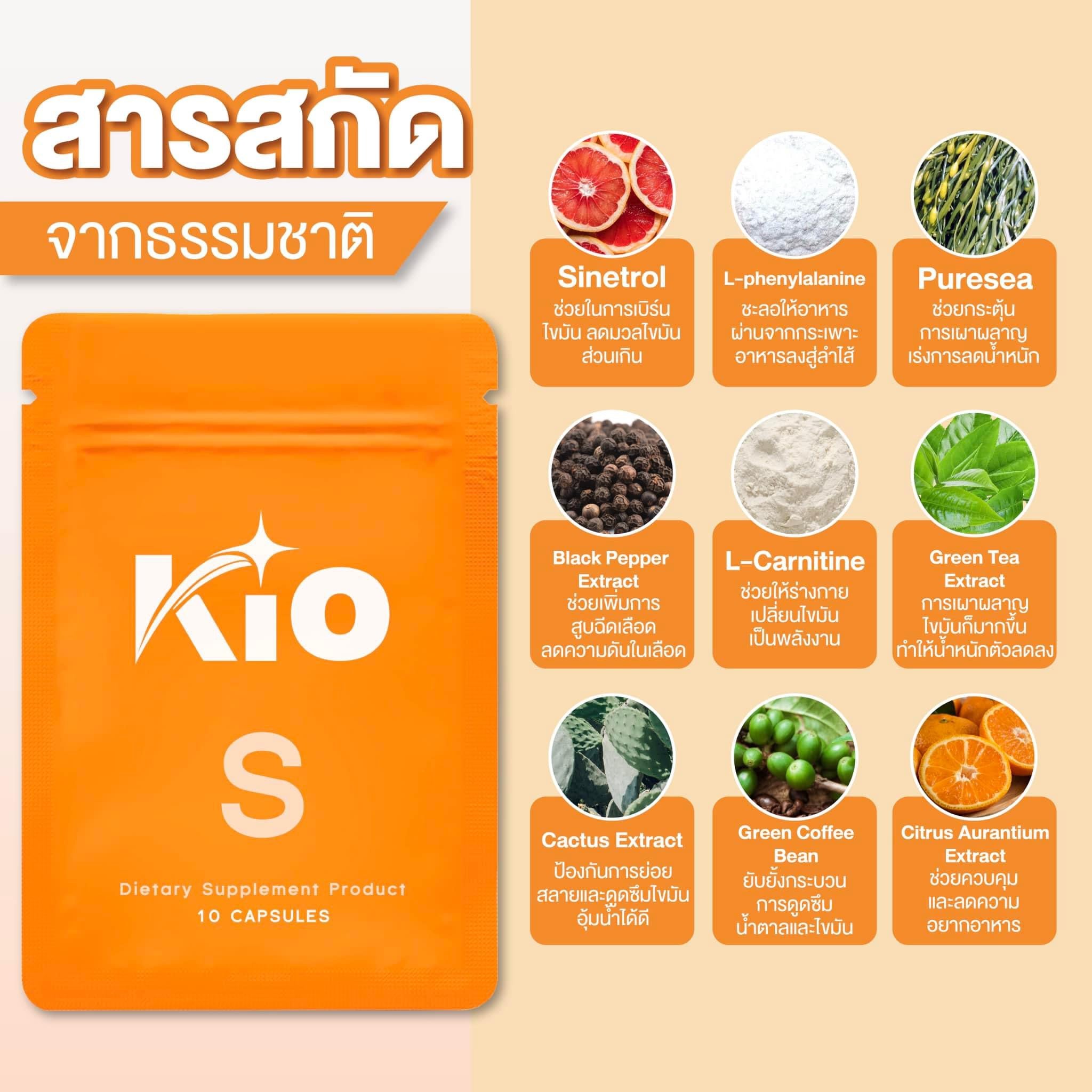 **KIO เม็ดหยุดแบบใหม่ล่าสุด** พร้อมส่งค่ะ ***