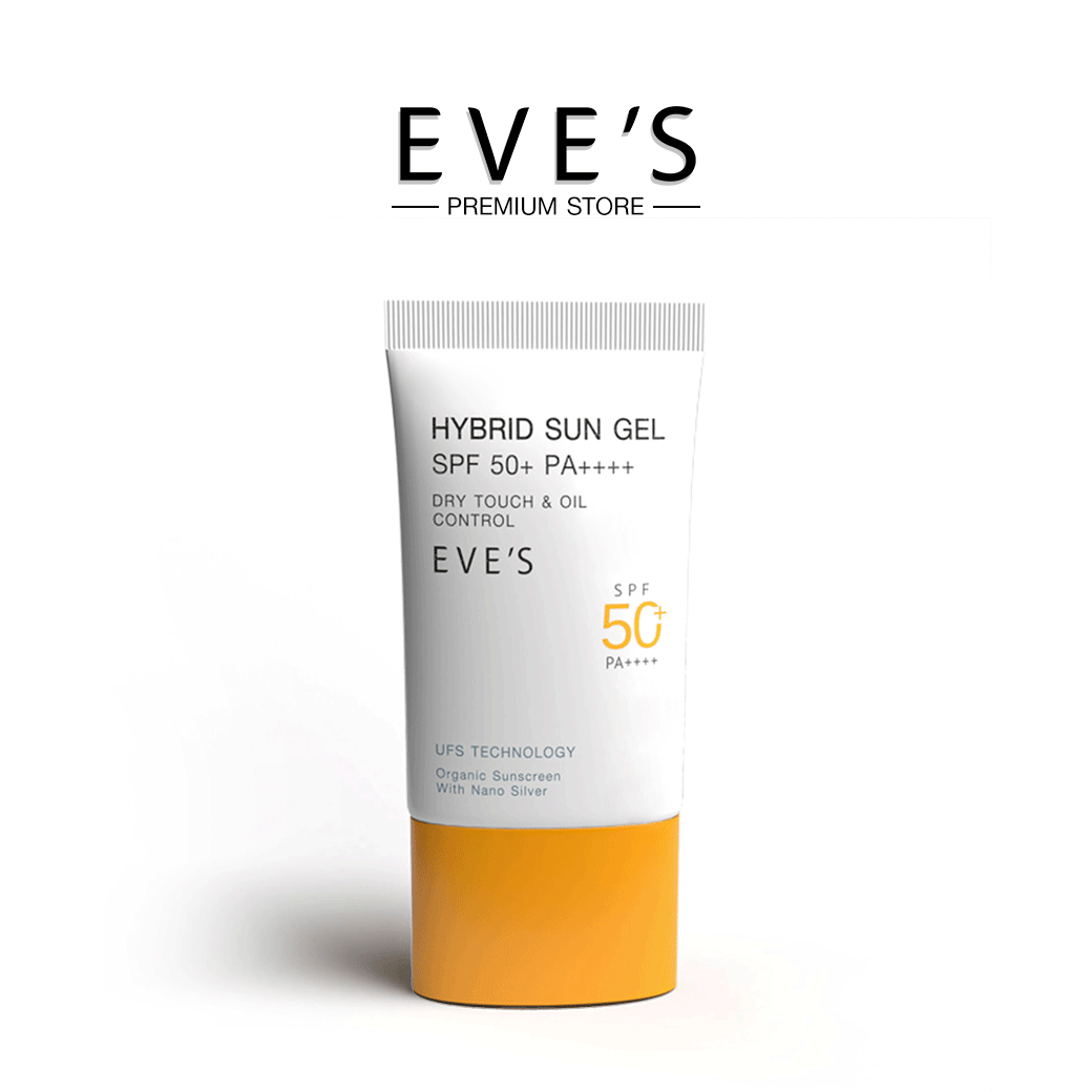 EVE'S HYBRID SUN GEL SPF&nbsp; อีฟส์ ไฮบริด ซัน เจล เอสพีเอๆ 50+ พีเอ++++