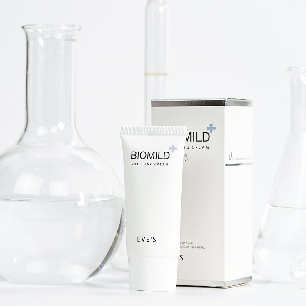 BIOMILD SOOTHING CREAM ไบโอมายด์ ลดสิว ผดผื่น ช่วยลดการระคายเคือง บรรเทาอาการแพ้แสบและคัน