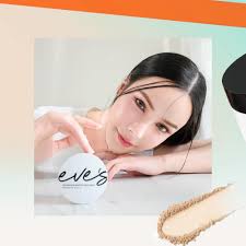 EVE'S GLAMOUR MATTE TWO WAY POWDER SPF 25 PA+++  แป้งอีฟส์ สูตรคุมมัน 100% ปกปิด บางเบา