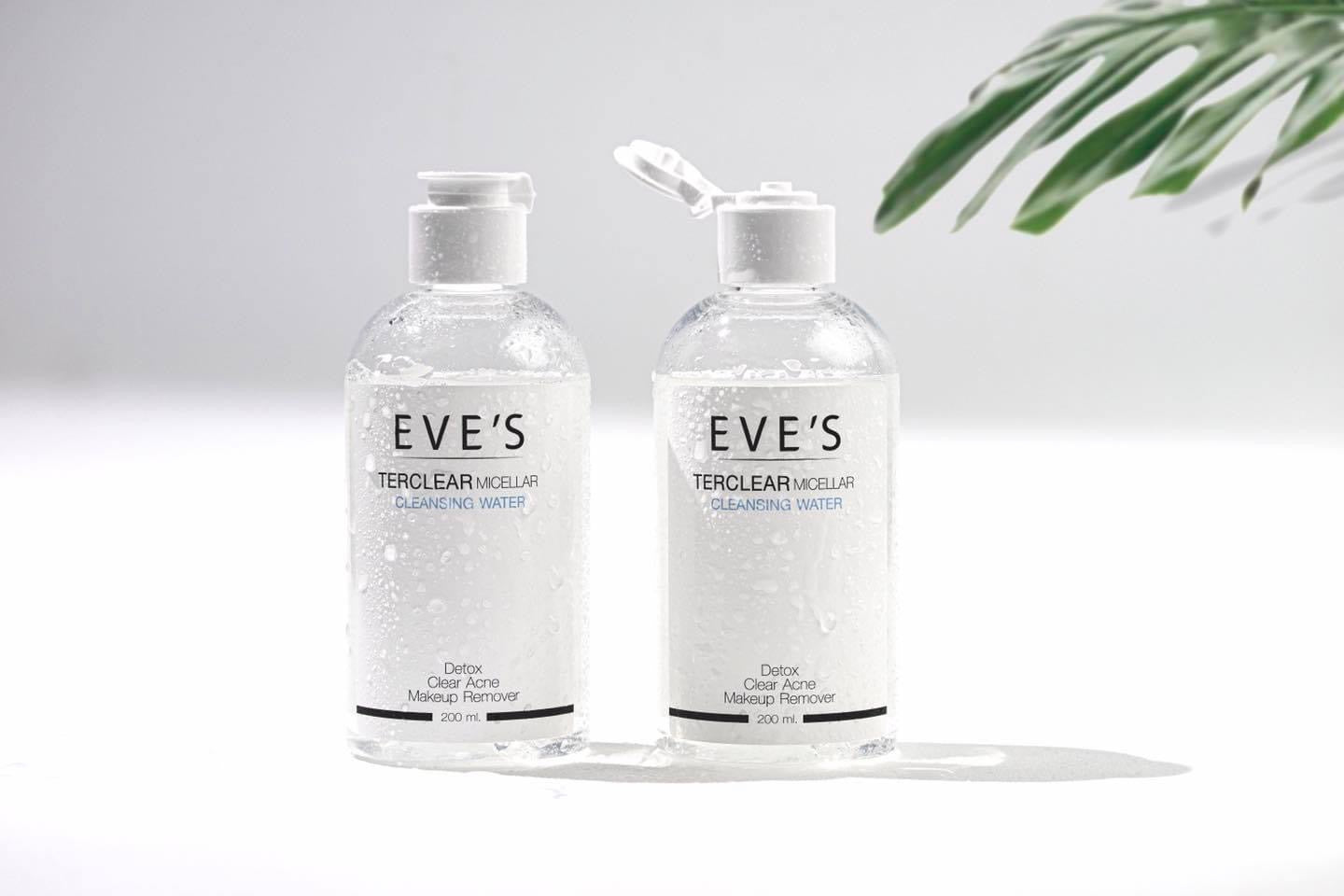 TER CLEAR MICELLAR CLEANSING WATER คลีนซิ่ง เทอร์เคลียร์ ละลายเครื่องสำอาง สิ่งสกปรกและไขมันอุดตันที่ก่อให้เกิดสิว