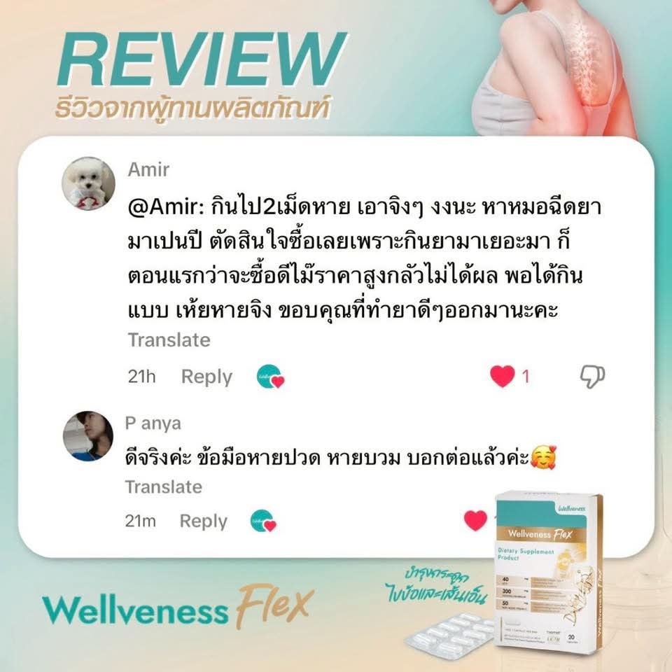 Wellflex ซองใหญ่ ชุดสุดคุ้ม จ่าย 2 เหมือนได้ 3
