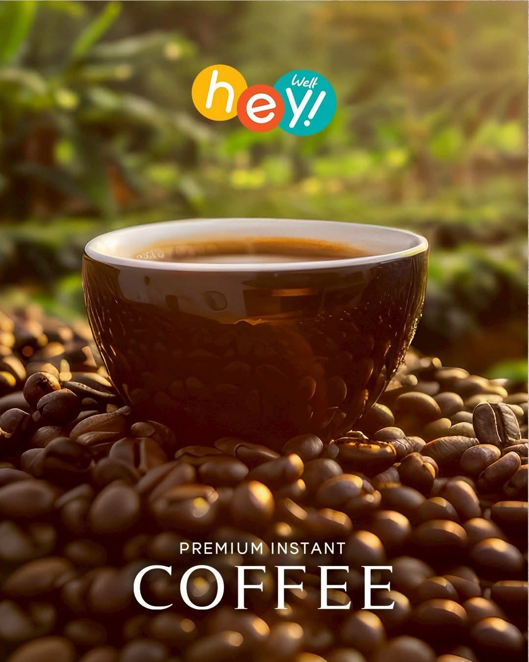 Hey Well Coffee ชุด 3 กล่อง สุดคุ้ม-เวลคอฟฟี่ Hey! Well Coffee เวลวีเนส กาแฟเพื่อสุขภาพ กาแฟบล็อคเบรินส์ ไม่มีน้ำตาล ไม่มีครีมเทียม มีพรีไบโอติก