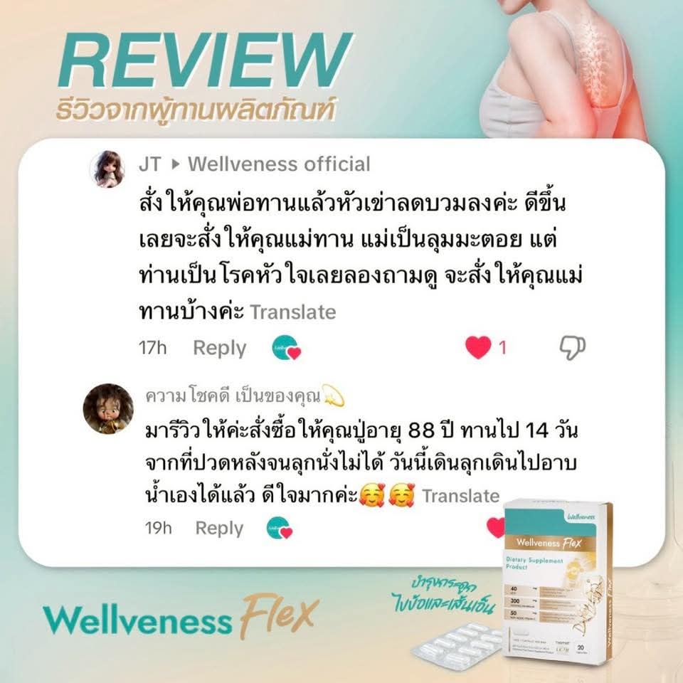 Wellflex ซองใหญ่ ชุดสุดคุ้ม จ่าย 2 เหมือนได้ 3